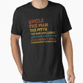 Uncle Myth Bad Influence He Knows T-Shirt - Trendy Graphic Men Women - T-Shirt, Sweatshirt, Hoodie