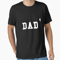 Mens Funny Mens Dad Exponent Dad Four T-Shirt - Custom Art Print Unisex - T-Shirt, Sweatshirt, Hoodie
