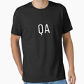 Qa Basic T-Shirt - Trendy Graphic Unisex - T-Shirt, Sweatshirt, Hoodie