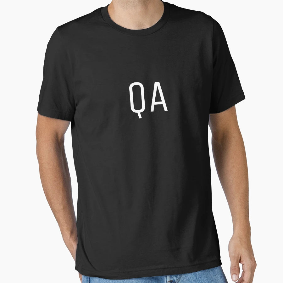 Qa Basic T-Shirt - Trendy Graphic Unisex - T-Shirt, Sweatshirt, Hoodie