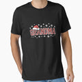 Buffalo Red Plaid Grandma Santa Family T-Shirt - Novelty Apparel Unisex - T-Shirt, Sweatshirt, Hoodie