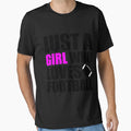 Just Who Loves Football T-Shirt - Custom Art Print Unisex - T-Shirt, Sweatshirt, Hoodie