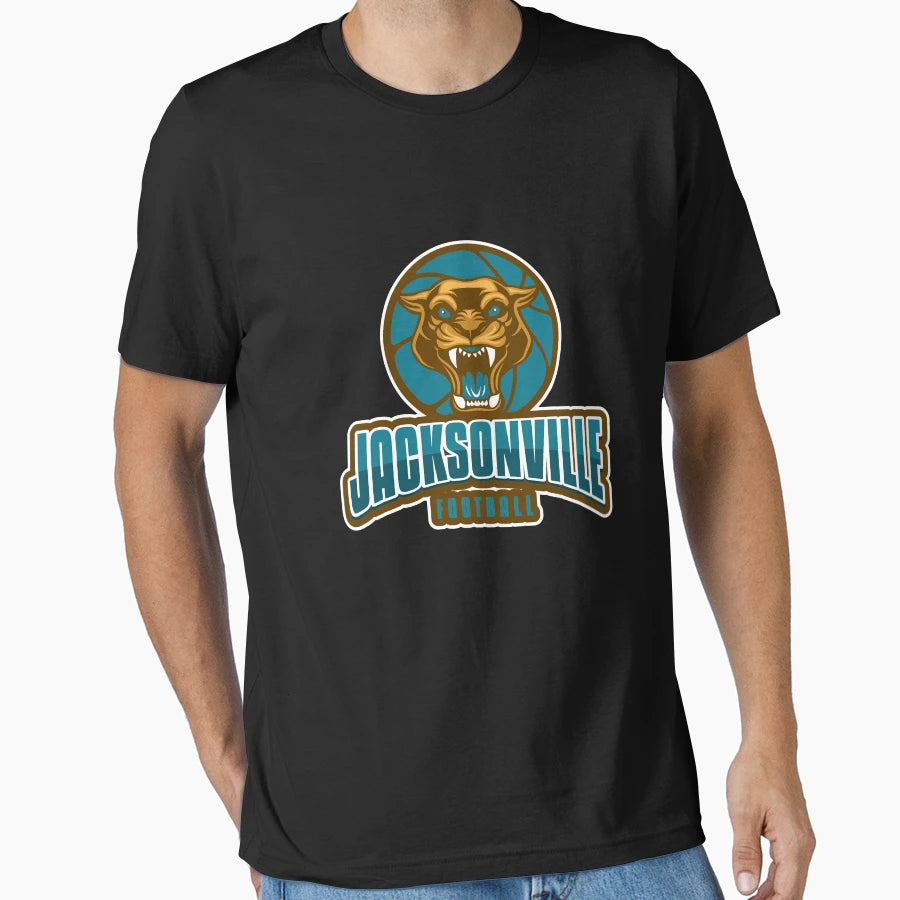Jacksonville Football Logo Unofficial T-Shirt - Novelty Apparel Unisex - T-Shirt, Sweatshirt, Hoodie