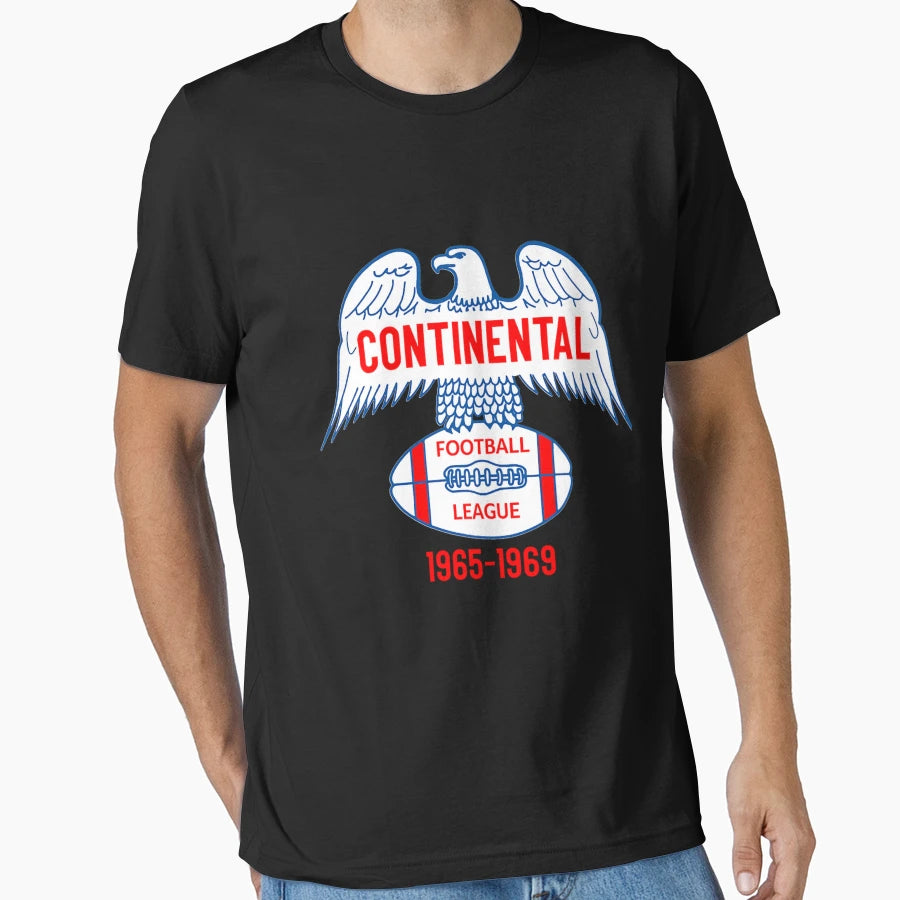 Continental Football League T-Shirt - Unique Graphic for Adults - T-Shirt, Sweatshirt, Hoodie