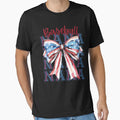 Baseball Nana Patriotic Bow T-Shirt - Custom Art Print Unisex - T-Shirt, Sweatshirt, Hoodie