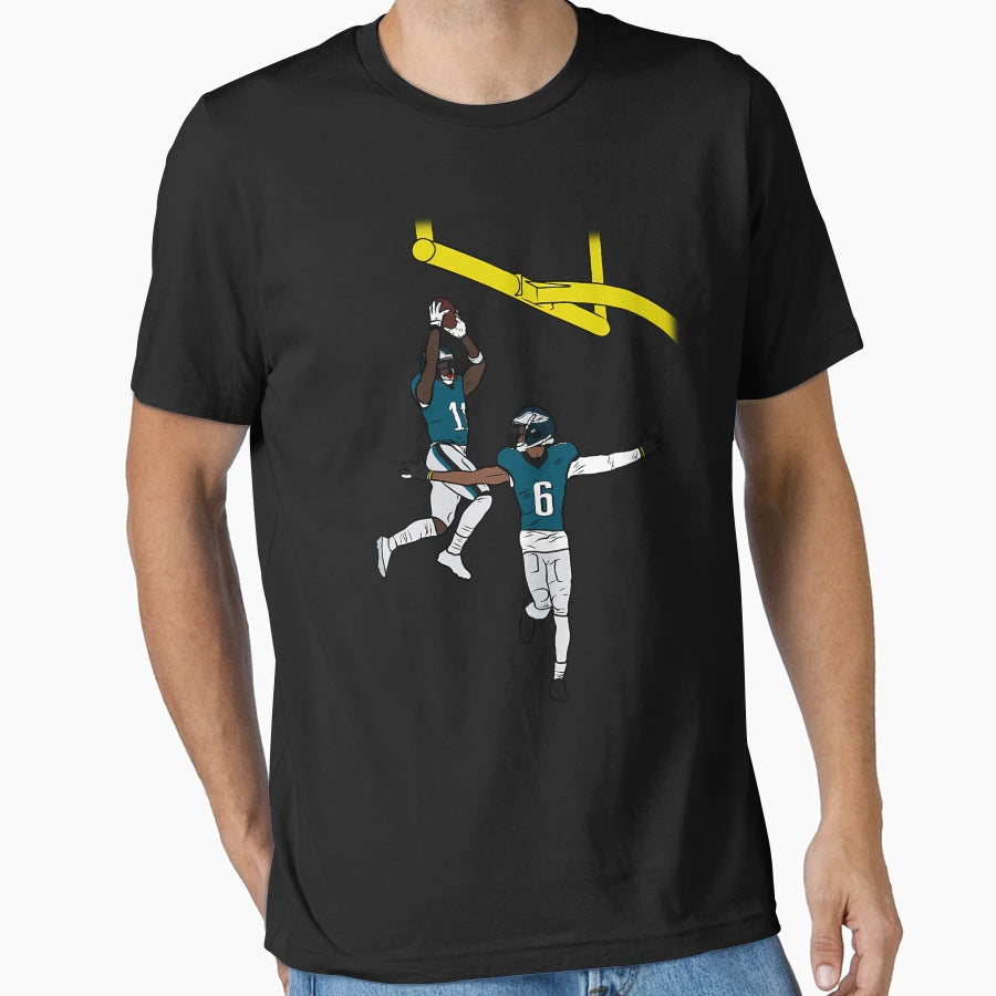 Aj Brown And Devonta Smith Dunk T-Shirt - Novelty Apparel for Adults - T-Shirt, Sweatshirt, Hoodie