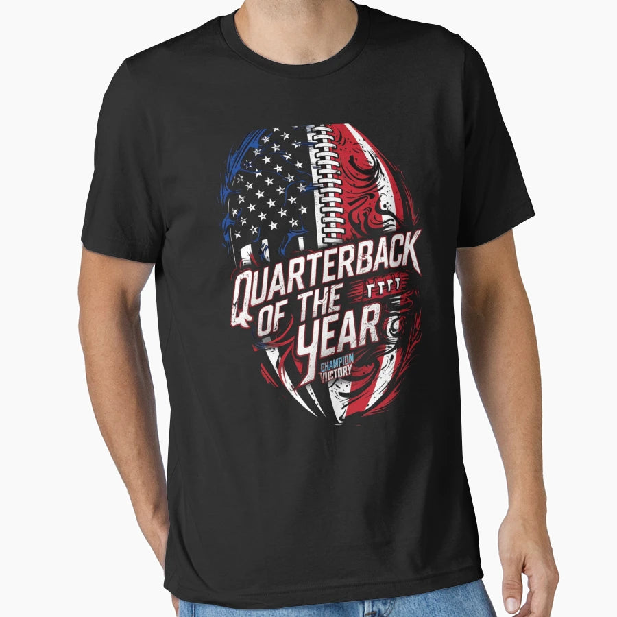 Quarterback Year T-Shirt - Trendy Graphic for Adults - T-Shirt, Sweatshirt, Hoodie