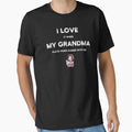 I Love It When My Grandma Plays Me T-Shirt - Unique Graphic Men Women - T-Shirt, Sweatshirt, Hoodie