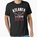 Atlanta Pro Football Dna T-Shirt - Novelty Apparel for Adults - T-Shirt, Sweatshirt, Hoodie