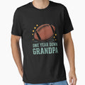 Grandpa 1 Year Old Football 1St Year T-Shirt - Streetwear Style for Adults - T-Shirt, Sweatshirt, Hoodie