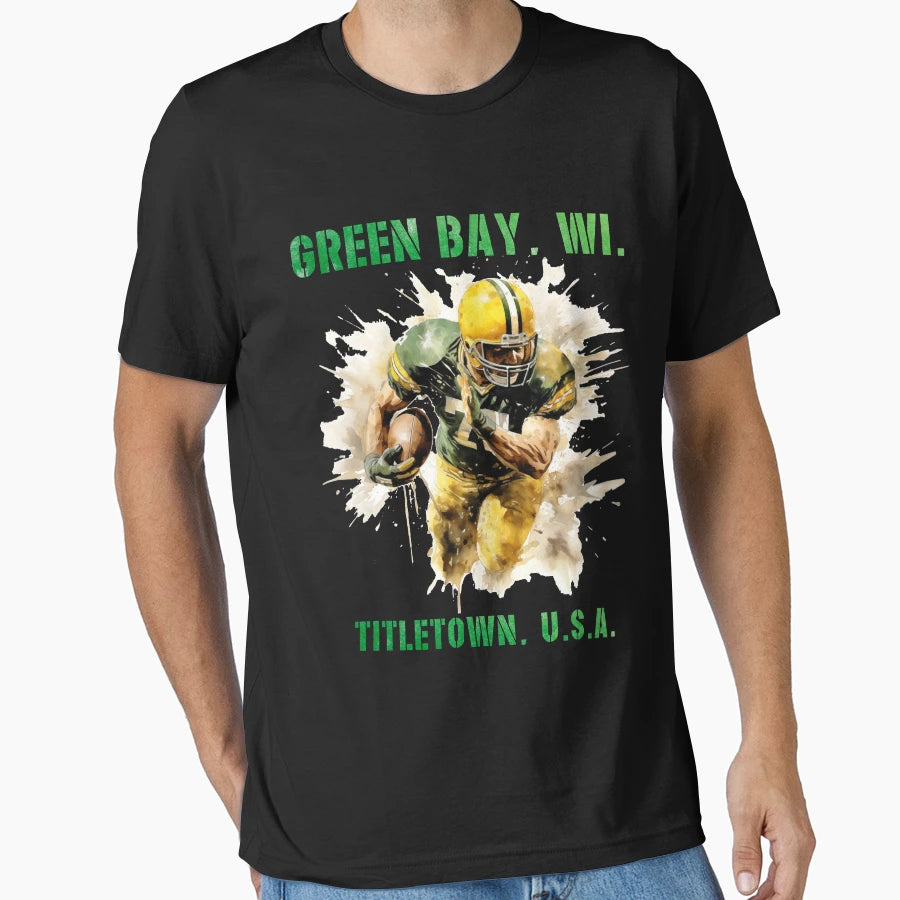 Titletown Usa T-Shirt - Minimalist Print for Adults - T-Shirt, Sweatshirt, Hoodie