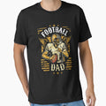 Football Dad Usa Funny T-Shirt - Graphic Print Unisex - T-Shirt, Sweatshirt, Hoodie