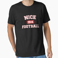 Nice Football Athletic College 1 Color T-Shirt - Graphic Print Men Women - T-Shirt, Sweatshirt, Hoodie