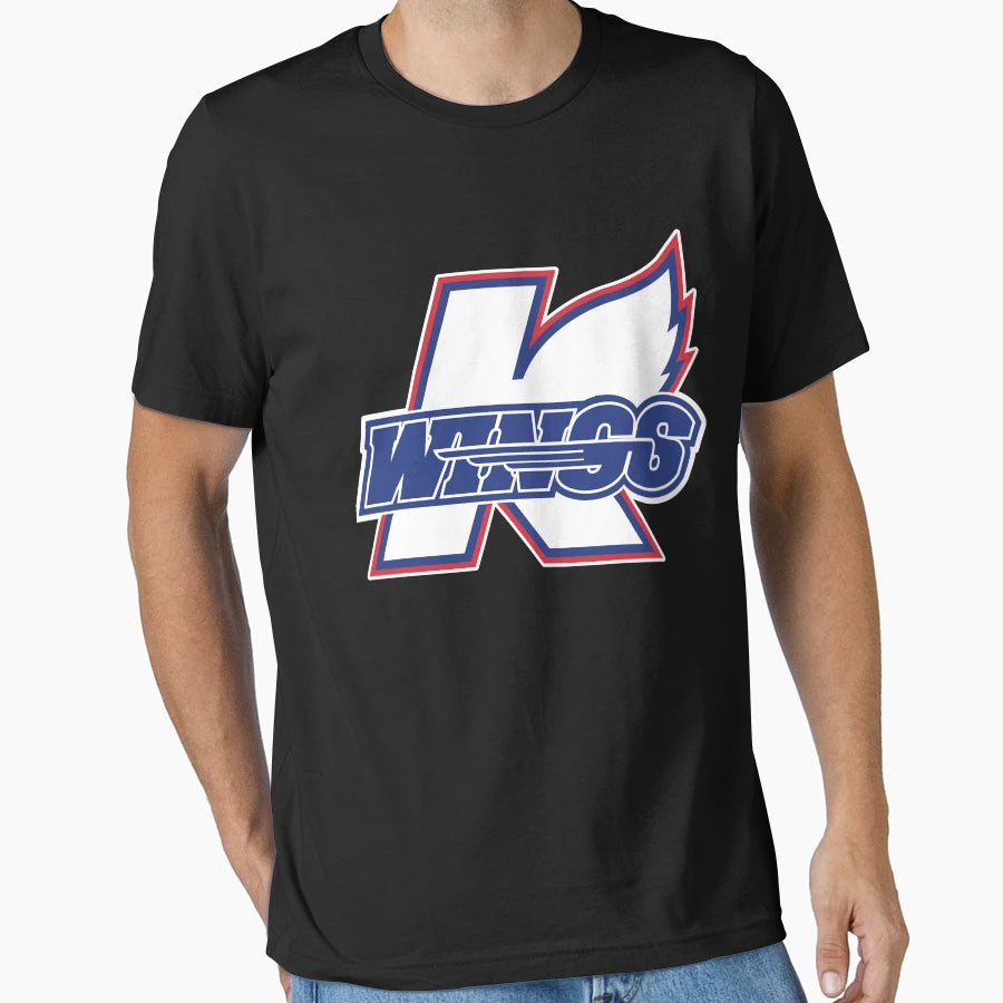 Kalamazoo Wings T-Shirt - Minimalist Print Men Women - T-Shirt, Sweatshirt, Hoodie