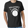 Volleyball Fan Grandma Support T-Shirt - Aesthetic Graphic Men Women - T-Shirt, Sweatshirt, Hoodie