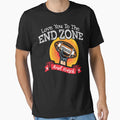 Love You To End Zone And Back Football T-Shirt - Graphic Print Men Women - T-Shirt, Sweatshirt, Hoodie