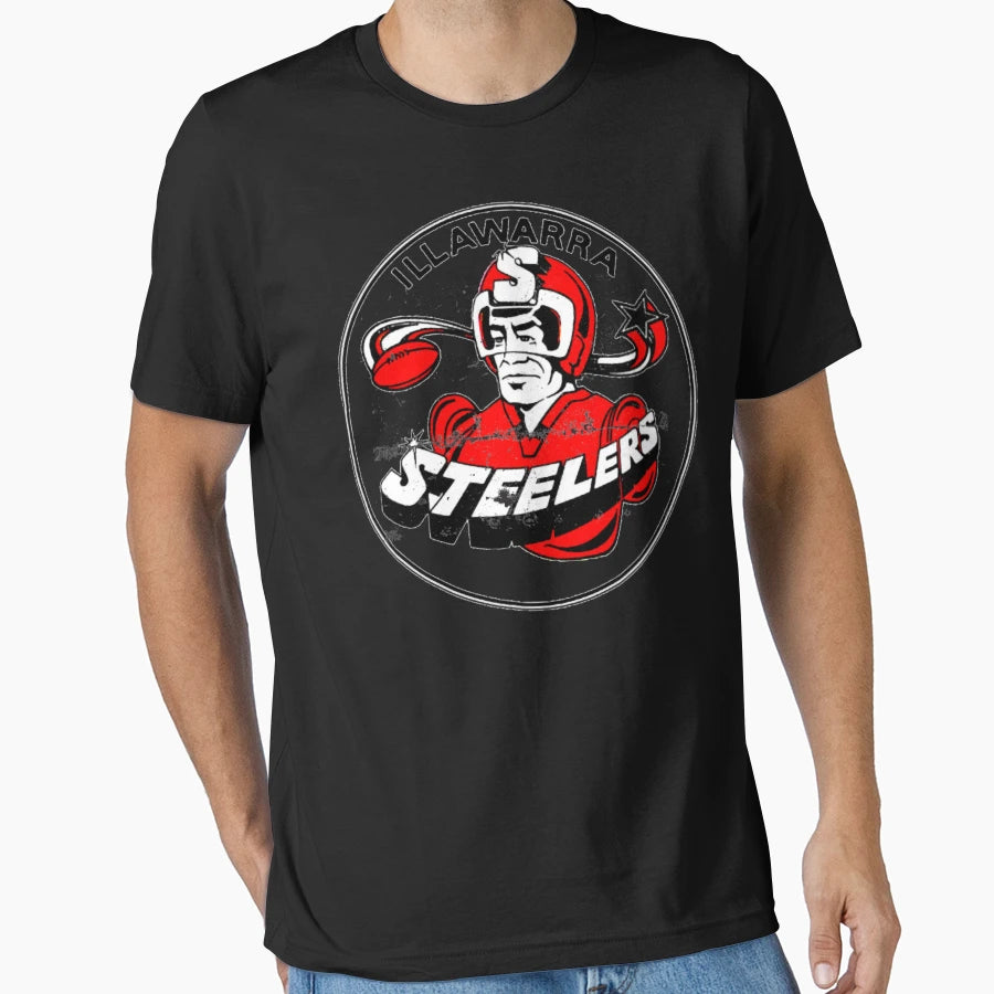 Illawarra Steelers T-Shirt - Custom Art Print Men Women - T-Shirt, Sweatshirt, Hoodie