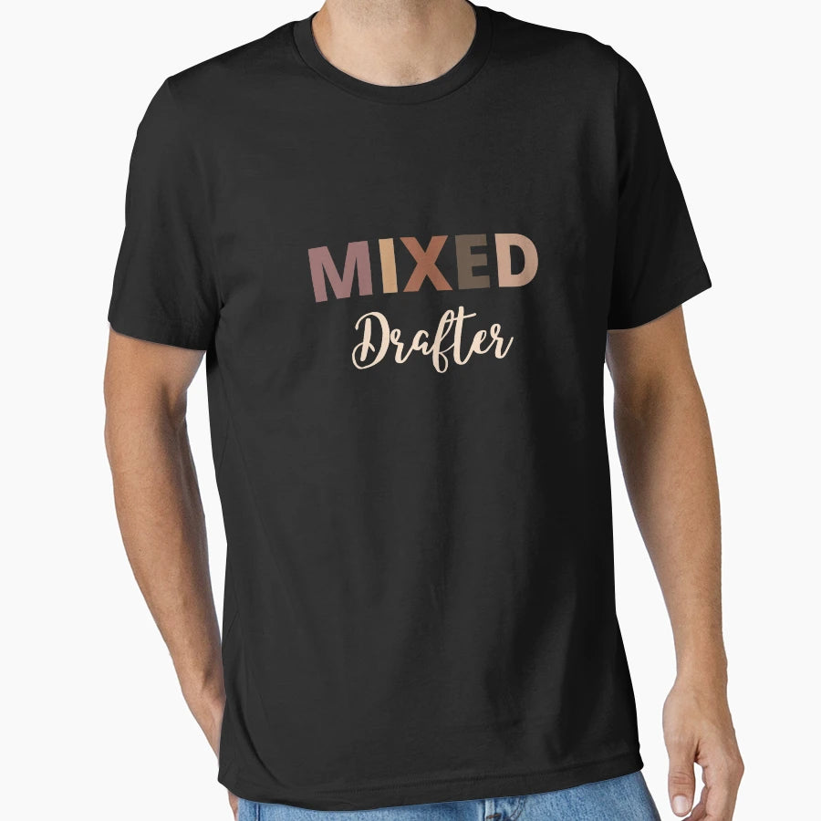 Mixed Race Drafter T-Shirt - Novelty Apparel Unisex - T-Shirt, Sweatshirt, Hoodie