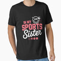 Sport Lovers Support Smile Face Family T-Shirt - Unique Graphic Men Women - T-Shirt, Sweatshirt, Hoodie