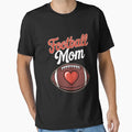 Football Mom Mothers Day Football T-Shirt - Trendy Graphic for Adults - T-Shirt, Sweatshirt, Hoodie