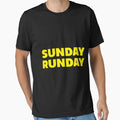 Sunday Runday T-Shirt - Custom Art Print for Adults - T-Shirt, Sweatshirt, Hoodie