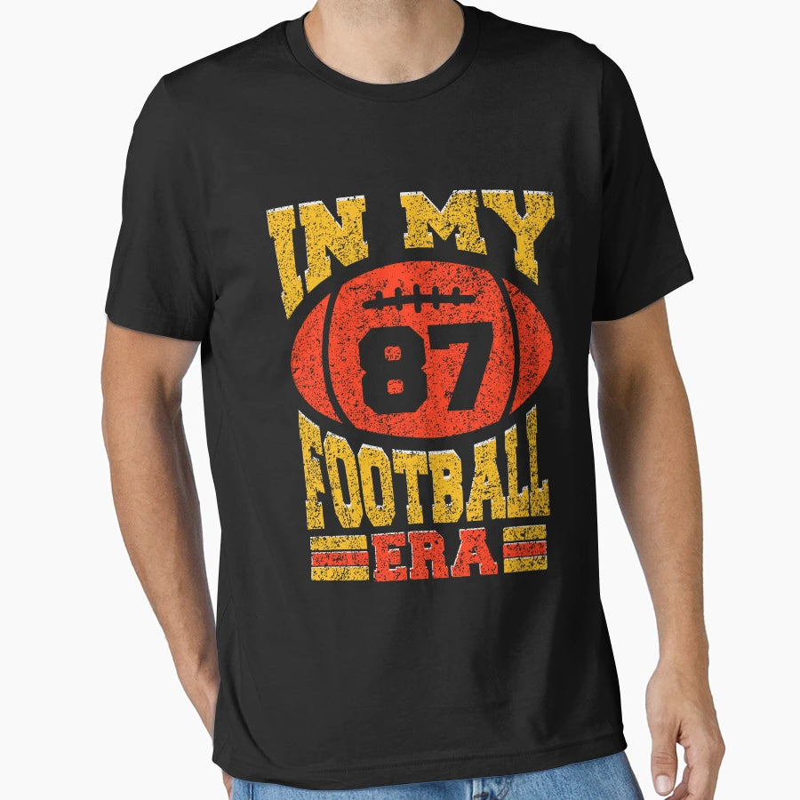 Funny My Football Era American T-Shirt - Casual Everyday Wear Unisex - T-Shirt, Sweatshirt, Hoodie