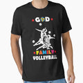 God Family Volleyball T-Shirt - Graphic Print for Adults - T-Shirt, Sweatshirt, Hoodie