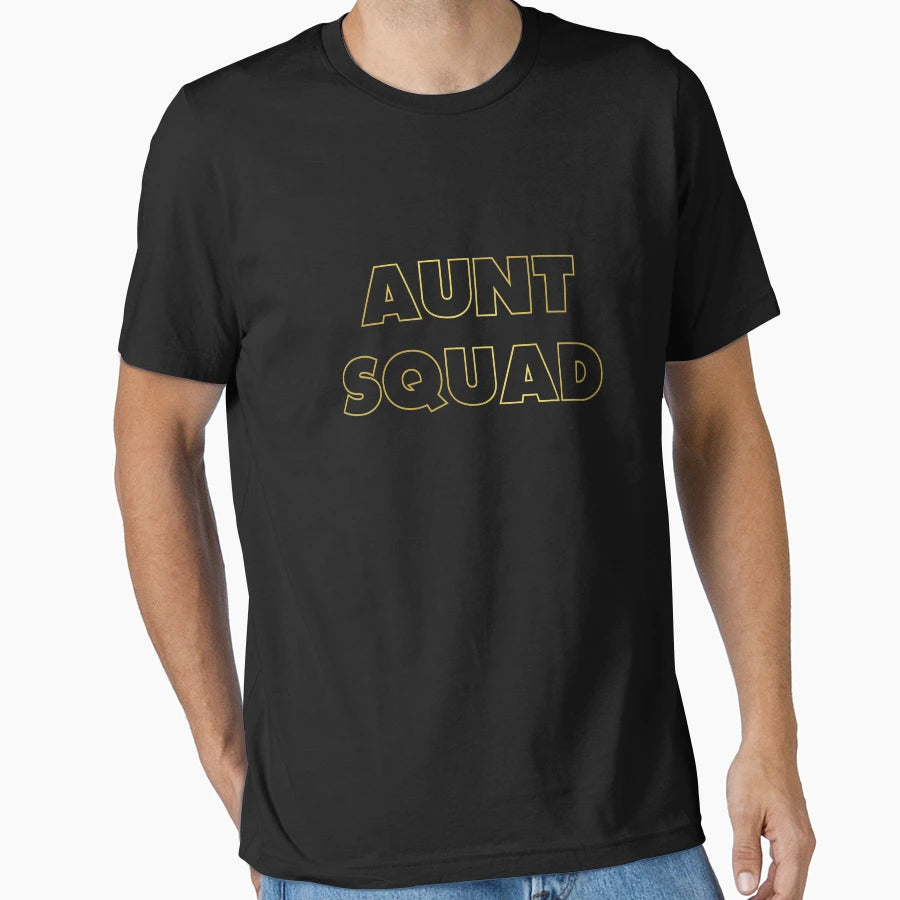 Gold Great Auntie Proud Aunts Aunt T-Shirt - Unique Graphic for Adults - T-Shirt, Sweatshirt, Hoodie