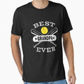 Mens Best Softball Grandpa T-Shirt - Unique Graphic Men Women - T-Shirt, Sweatshirt, Hoodie