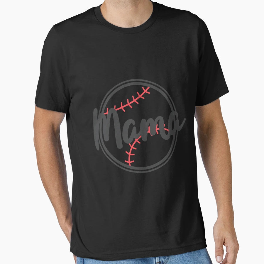 Baseball Gift Mama T-Shirt - Aesthetic Graphic Unisex - T-Shirt, Sweatshirt, Hoodie
