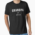 Grandpa Est 2024 Soon To Be Grandpa T-Shirt - Streetwear Style Unisex - T-Shirt, Sweatshirt, Hoodie