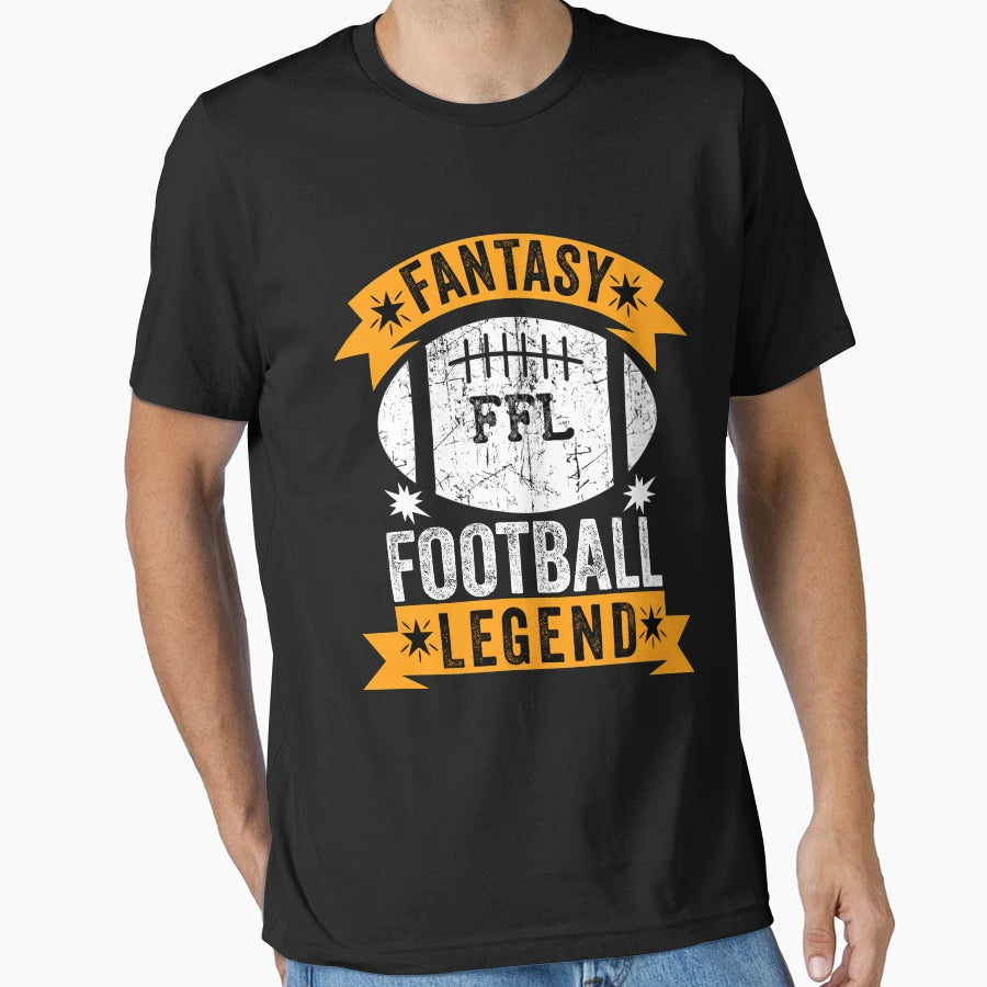 Fantasy Football Legend T-Shirt - Unique Graphic Men Women - T-Shirt, Sweatshirt, Hoodie