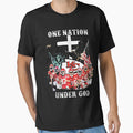 Kc One Nation Under God T-Shirt - Streetwear Style Unisex - T-Shirt, Sweatshirt, Hoodie