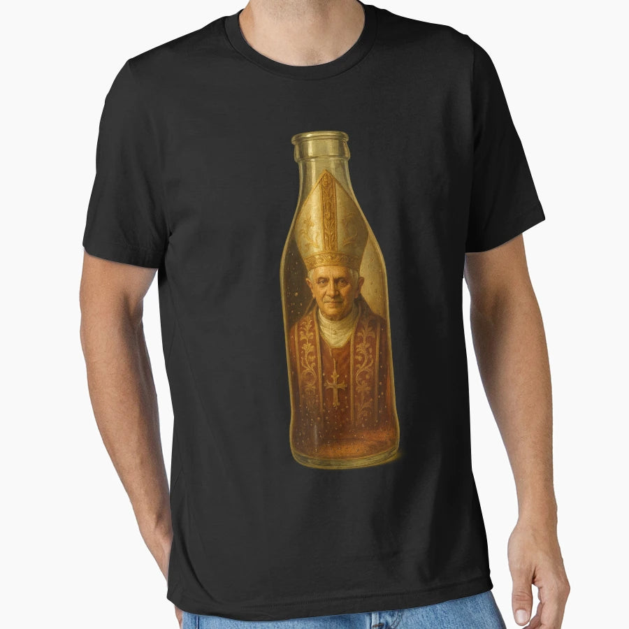 Soda Pope T-Shirt - Graphic Print Unisex - T-Shirt, Sweatshirt, Hoodie
