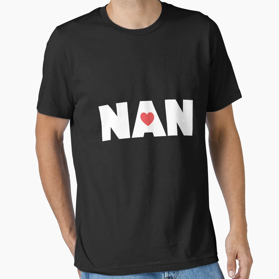 Nan Love Heart T-Shirt - Unique Graphic Men Women - T-Shirt, Sweatshirt, Hoodie