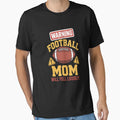 Warning American Football Mom Yell T-Shirt - Custom Art Print Unisex - T-Shirt, Sweatshirt, Hoodie
