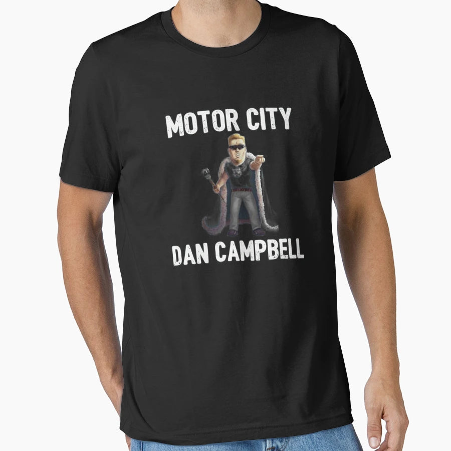 Motor City Dan Campbell T-Shirt - Streetwear Style Unisex - T-Shirt, Sweatshirt, Hoodie
