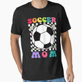 Soccer Mom Checkerboard T-Shirt - Trendy Graphic for Adults - T-Shirt, Sweatshirt, Hoodie