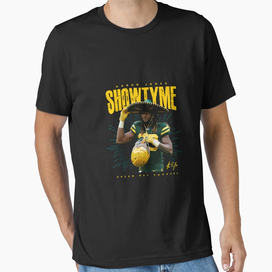 Aaron Jones Sombrero T-Shirt - Unique Graphic Unisex - T-Shirt, Sweatshirt, Hoodie