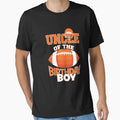 Uncle Birthday American Football T-Shirt - Casual Everyday Wear Unisex - T-Shirt, Sweatshirt, Hoodie
