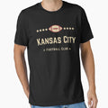 Kansas City Football T-Shirt - Custom Art Print for Adults - T-Shirt, Sweatshirt, Hoodie