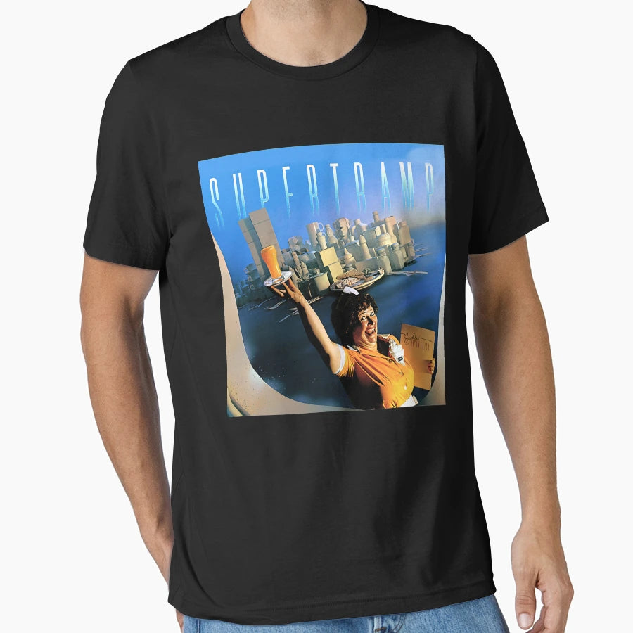 Breakfast America Supertramp T-Shirt - Aesthetic Graphic for Adults - T-Shirt, Sweatshirt, Hoodie