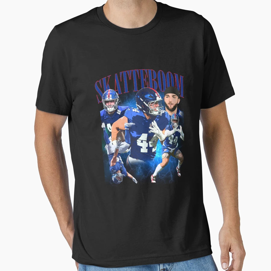 Cam Skattebo Skatteboom Ny Giants T-Shirt - Graphic Print for Adults - T-Shirt, Sweatshirt, Hoodie