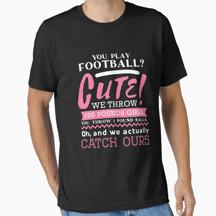 Football Is T-Shirt - Custom Art Print Unisex - T-Shirt, Sweatshirt, Hoodie