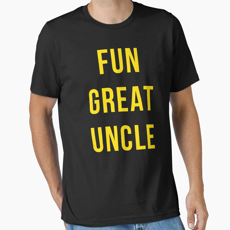 Fun Great Uncle T-Shirt - Minimalist Print for Adults - T-Shirt, Sweatshirt, Hoodie