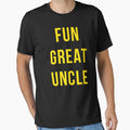 Fun Great Uncle T-Shirt - Minimalist Print for Adults - T-Shirt, Sweatshirt, Hoodie