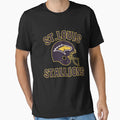 St Louis Stallions Distressed T-Shirt - Minimalist Print for Adults - T-Shirt, Sweatshirt, Hoodie