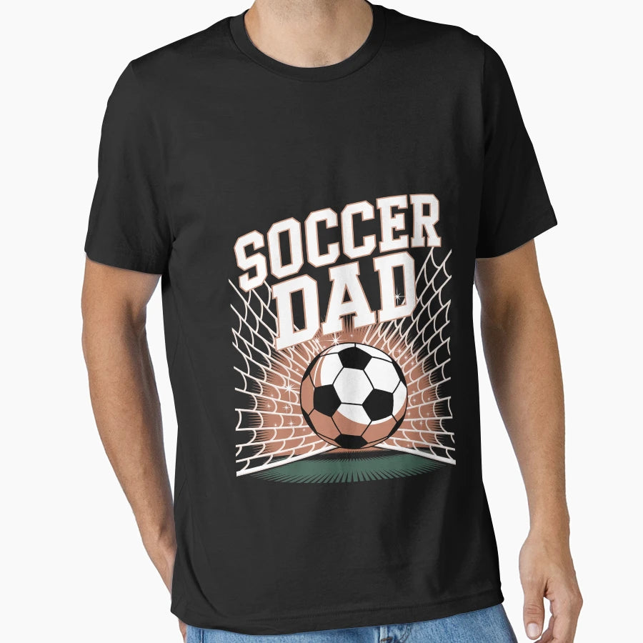 Funny Soccer Dad Daddy Soccer Sport T-Shirt - Streetwear Style for Adults - T-Shirt, Sweatshirt, Hoodie