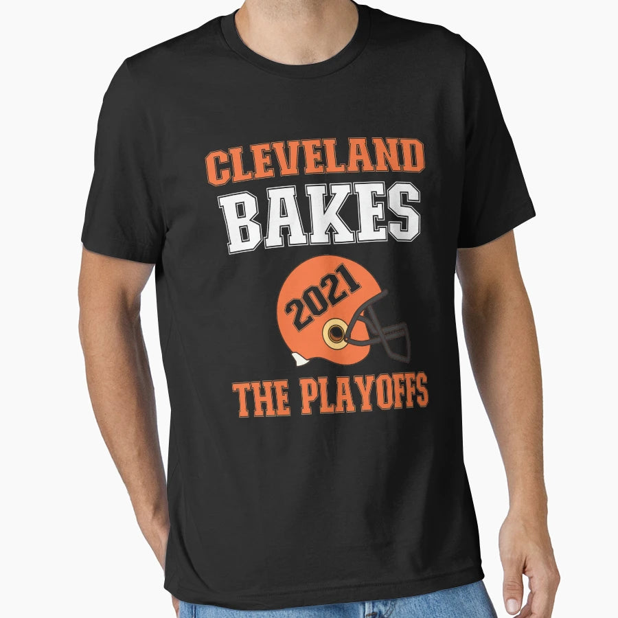 Cleveland Bakes 2021 Playoffs T-Shirt - Casual Everyday Wear for Adults - T-Shirt, Sweatshirt, Hoodie