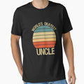 Worlds Okayest Uncle Funny Uncle Gift T-Shirt - Novelty Apparel for Adults - T-Shirt, Sweatshirt, Hoodie